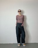 Dirty Pink Double Layer Top #250322